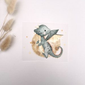 Bügelbild Drache