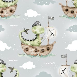 Bio Jerseystoff Eigenproduktion Piratendino