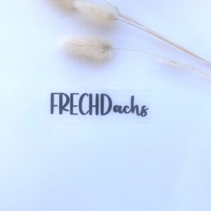 Bügelbild Frech Dachs