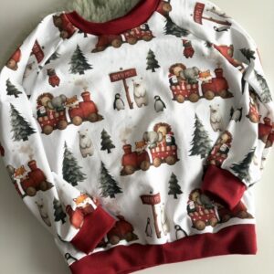 Sweatshirt Weihnachtszug